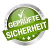 Bild zeigt das Logo "Geprüfte Sicherheit"