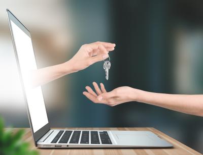 Schlüsselfertige Webseiten Bild zeigt das Beitagsbild zu Affiliate Webseiten mit Domain