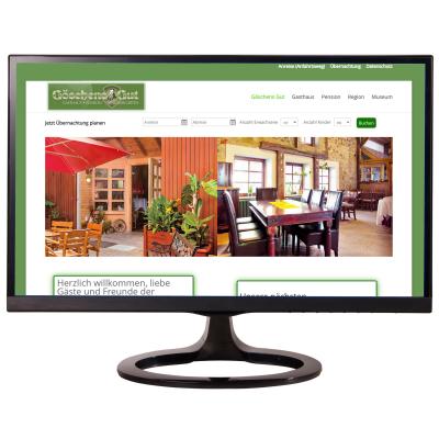Webseite Gasthof - Pension Göschens Gut Bild zeigt die Webseite von Gasthof - Pension Göschens Gut